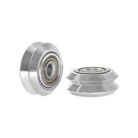 Ролик, колесо направляющий для профиля V-слот 2020, 3030 металический openbuilds