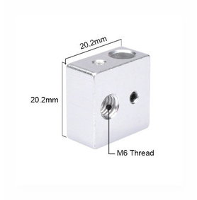 Термоблок для экструдера MK8