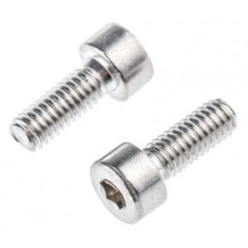 Винт(болт) М8 DIN9.12 с цилиндрической головкой и внутренним шестигранником из нержавеющий стали на 16мм
